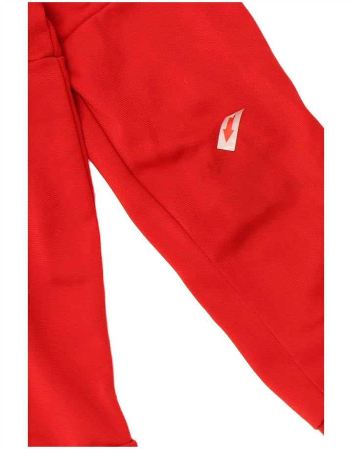 Chłopięca bluza dresowa Adidas 9-10 lat, czerwona, poliestrowa