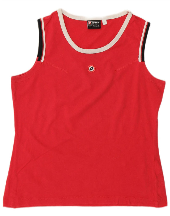 Damska kamizelka Lotto Top UK 12 Średnioróżowa bawełna