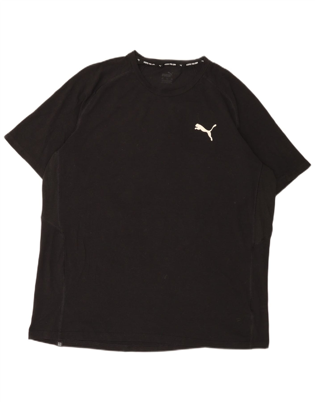 Męska koszulka Puma Top 2XL Czarna bawełniana