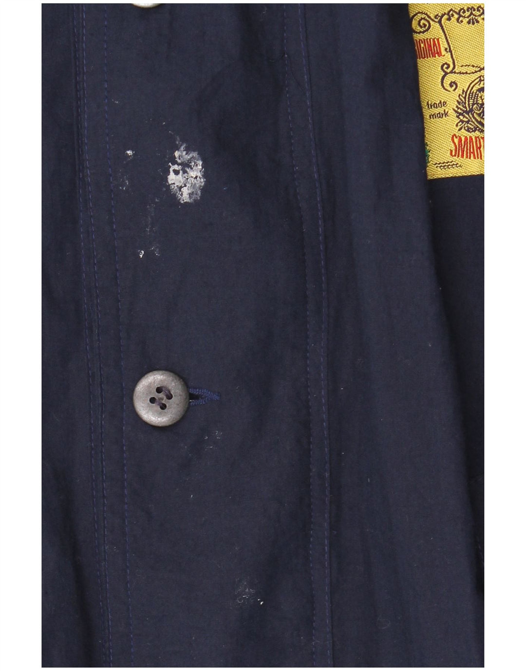 Męska kurtka bomber w stylu vintage UK 42 XL Granatowy poliester