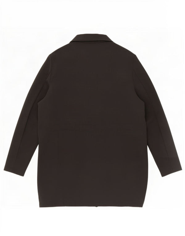 Damski sweter oversize Zara z otwartym kardiganem UK 6 XS, czarny poliester