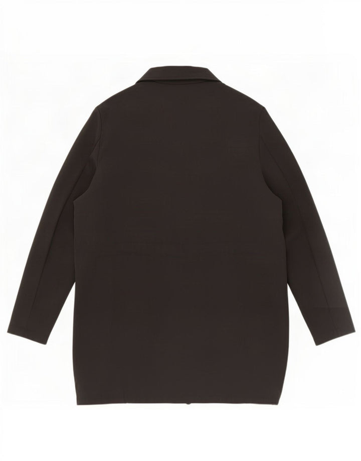 Damski sweter oversize Zara z otwartym kardiganem UK 6 XS, czarny poliester