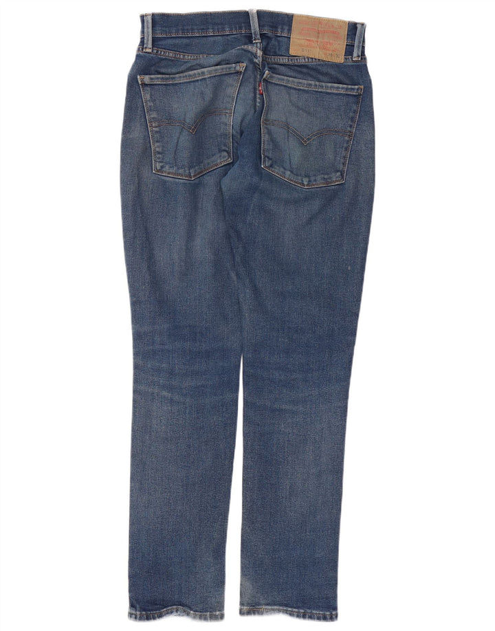 Męskie jeansy LEVI'S 511 Slim W30 L32 Niebieska bawełna