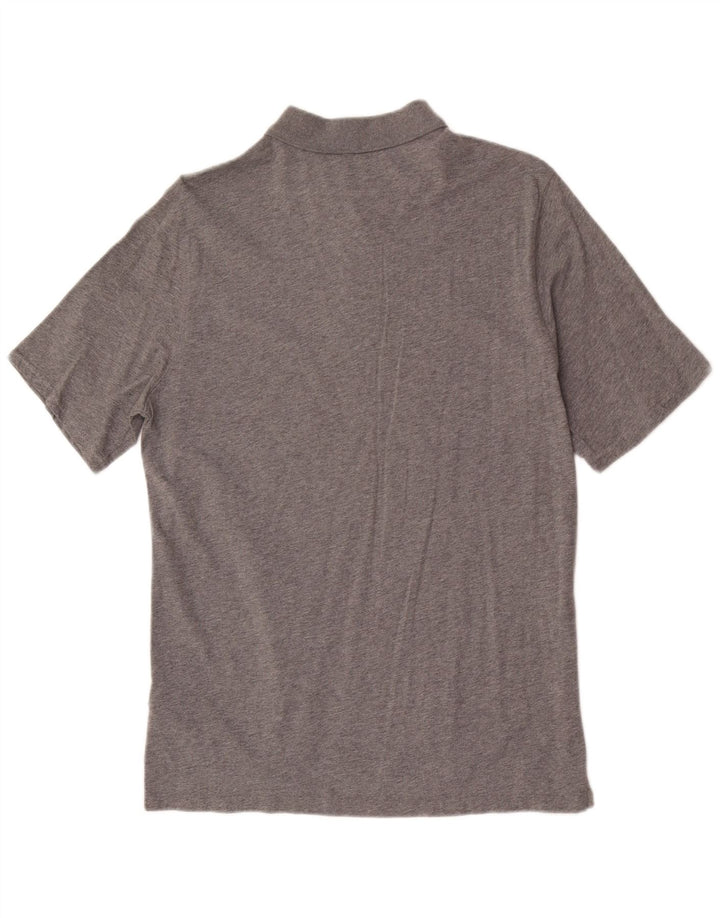 Męska koszulka polo Massimo Dutti, duża, szara, bawełniana
