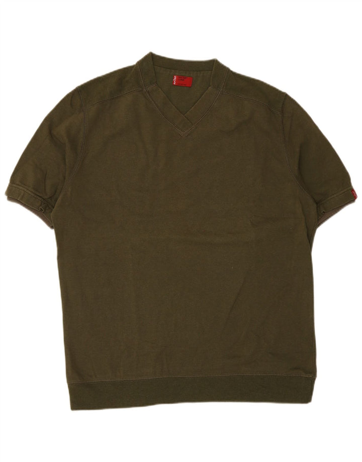 Męski t-shirt Levi's, duży, zielony, bawełniany