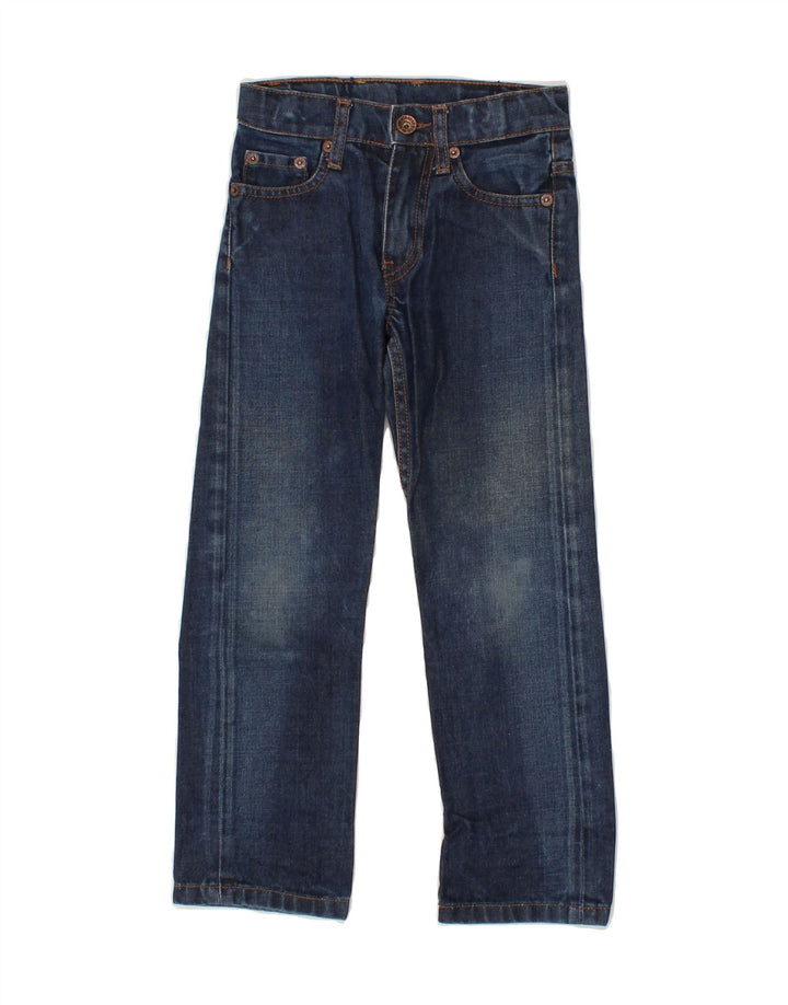 LEVI'S Boys Straight Jeans 4-5 Years W22 L20 Blue Vintage Levi's and Second-Hand Levi's from Messina Hembry 