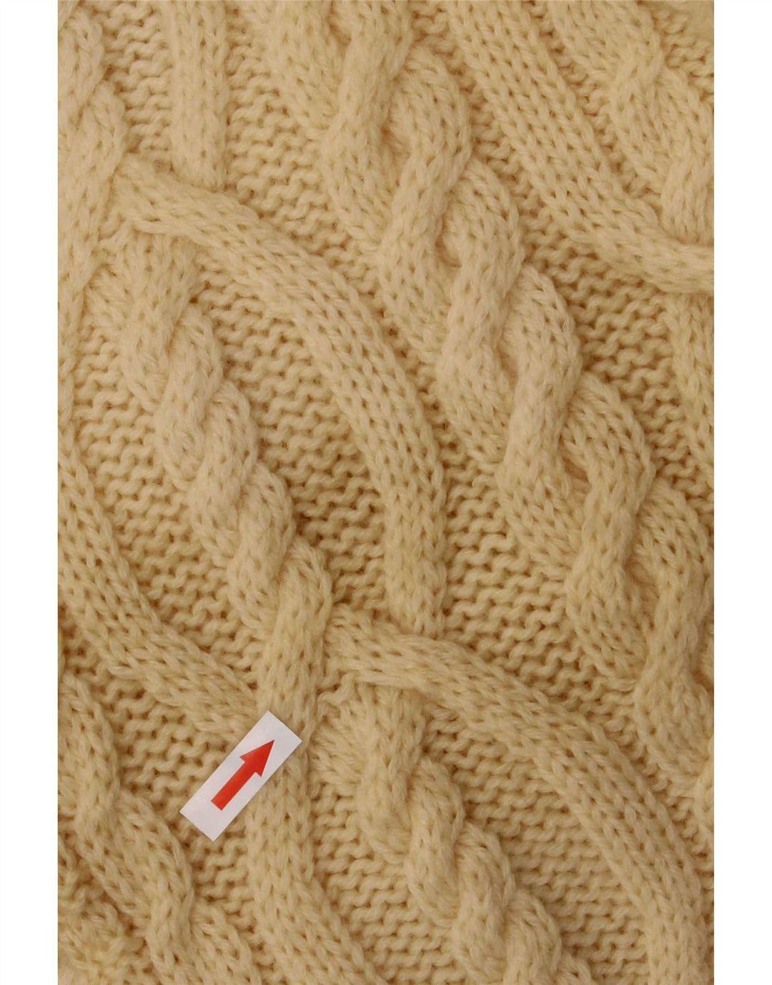 Męski sweter St Michael z okrągłym dekoltem, duży, żółty, wełniany