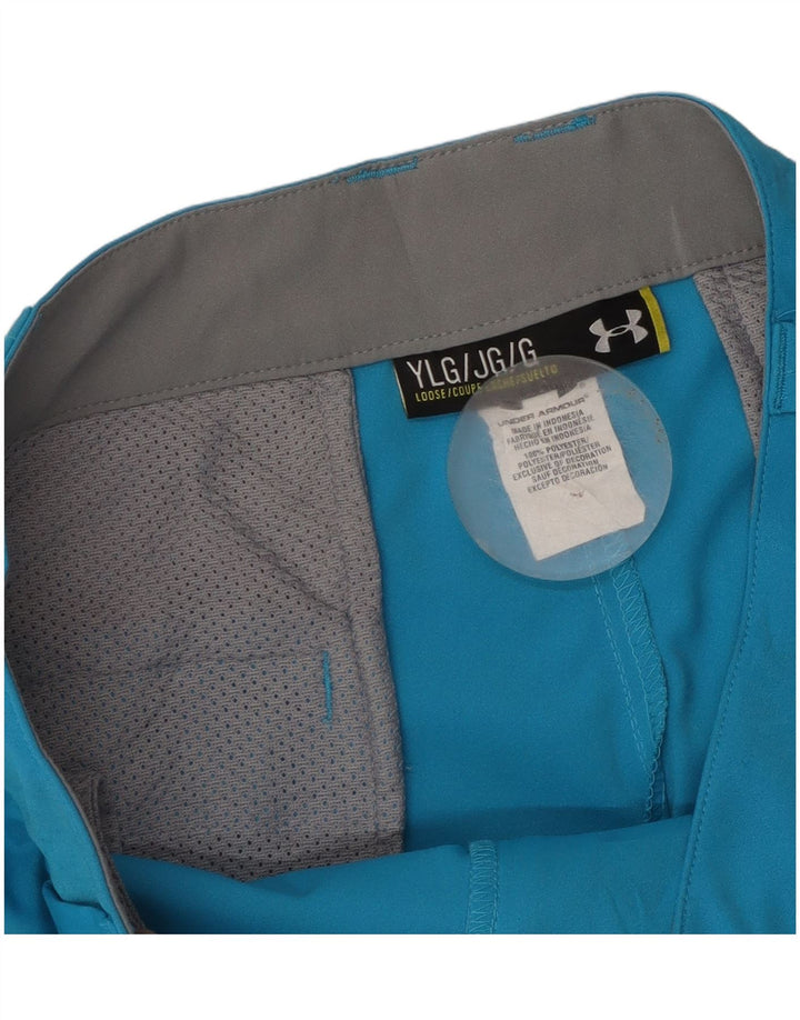 Chłopięce spodenki Chino Under Armour 11-12 lat, W30, niebieski poliester