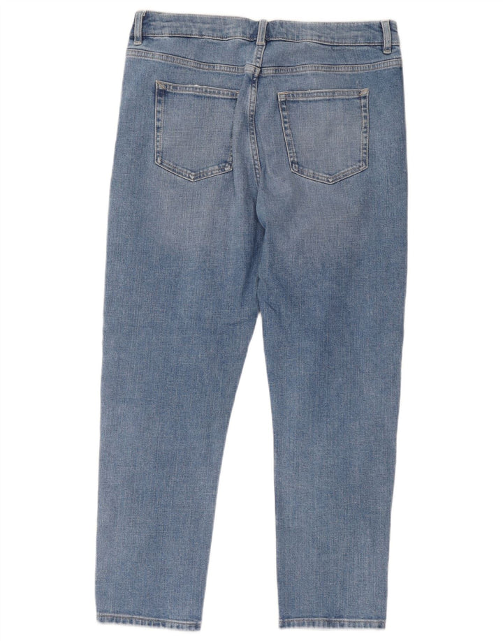 Marks & Spencer Damskie jeansy slim fit UK 12 Medium W32 L26 Niebieskie