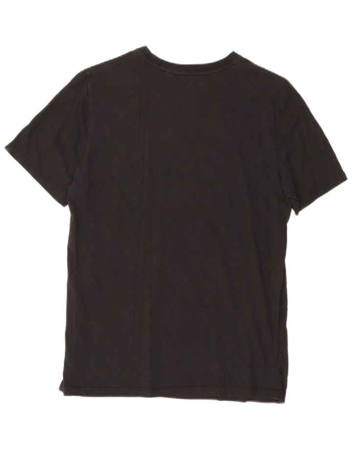 Męski T-shirt z grafiką Ted Baker, rozmiar 3, średni czarny