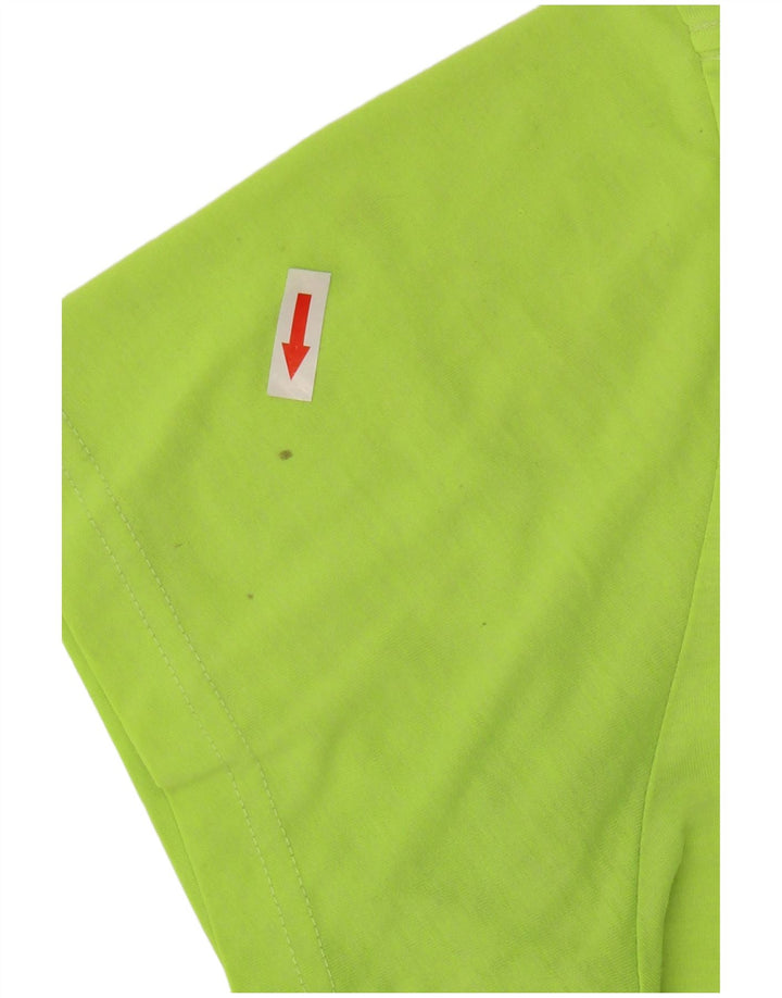 Męski T-shirt z grafiką The North Face, mały, zielony, poliestrowy