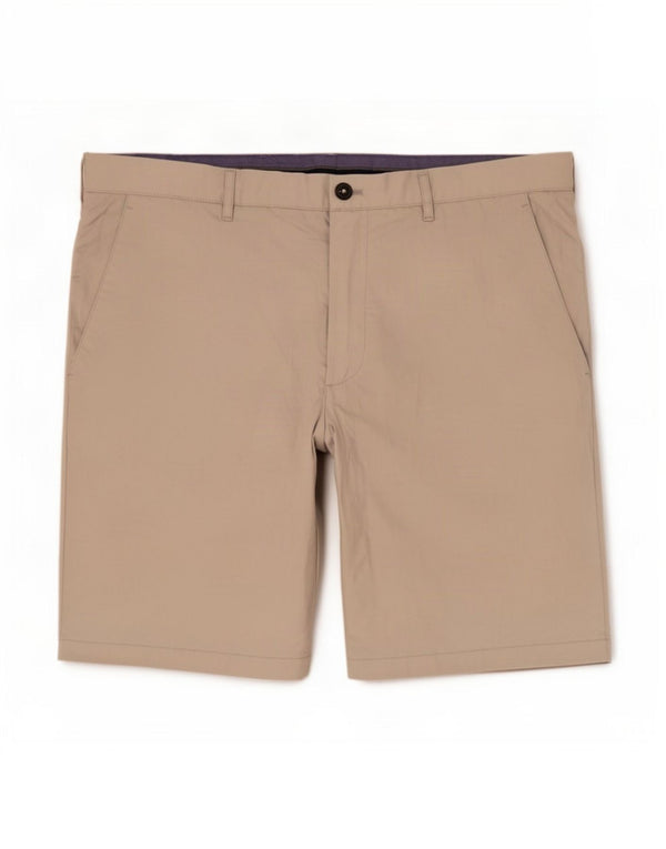 Marks & Spencer Mens Chino Shorts Large W36 Beige Cotton
