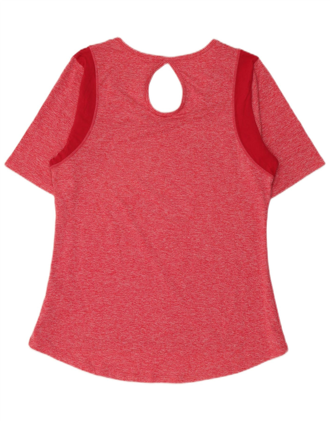T-shirt damski Fila Top UK 12 Średni różowy poliester z blokami kolorów