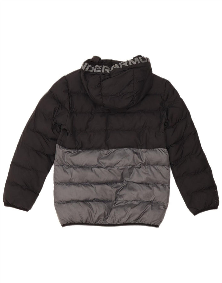 Chłopięca ocieplana kurtka Under Armour Graphic na 10-11 lat w kolorze czarnym