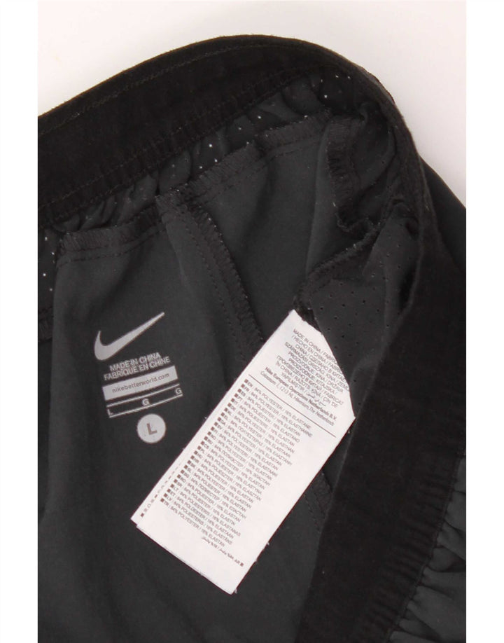 Męskie spodenki sportowe Nike, duże, czarne, poliestrowe