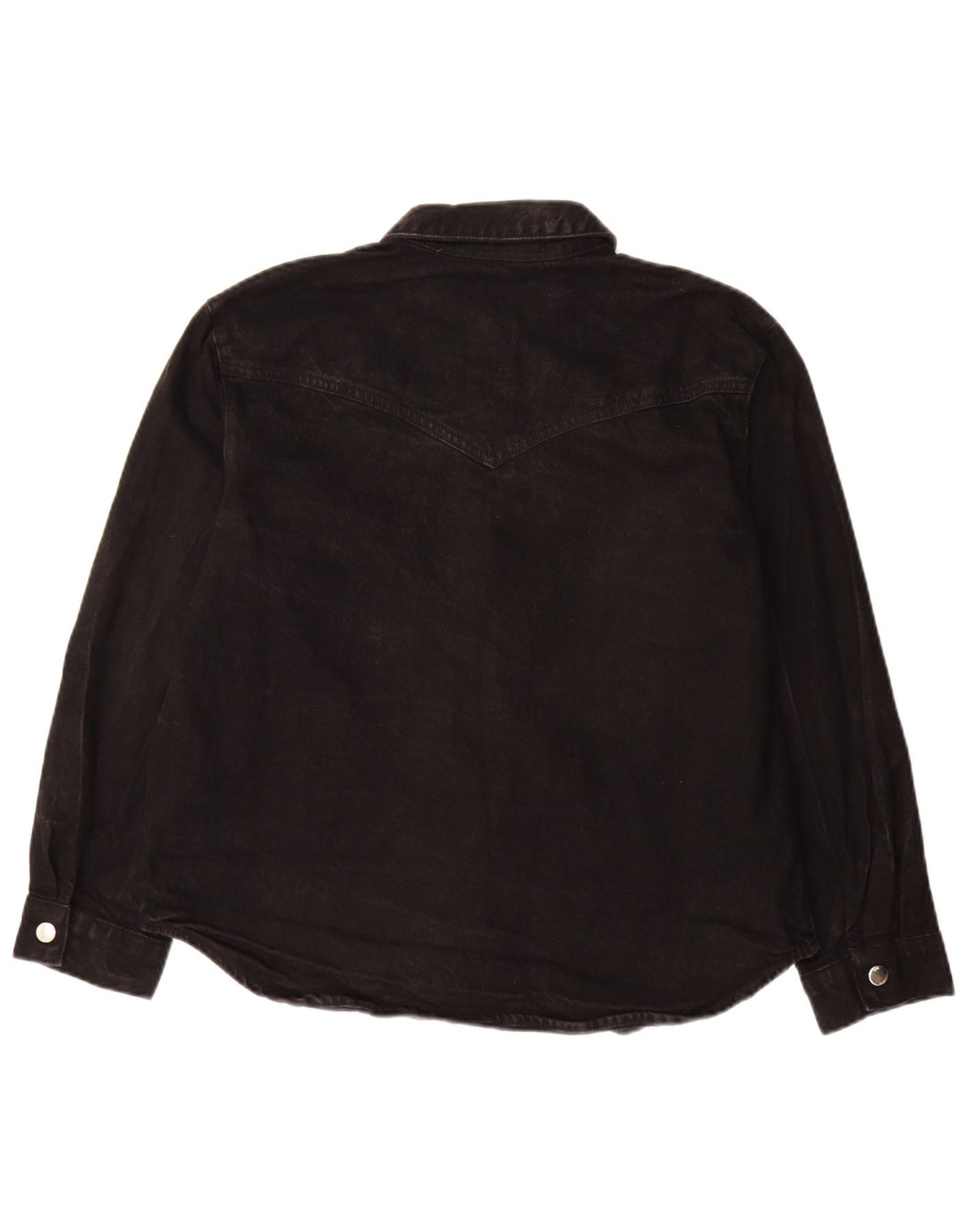 Damska koszula jeansowa oversize Zara UK 10, mała, czarna, bawełniana