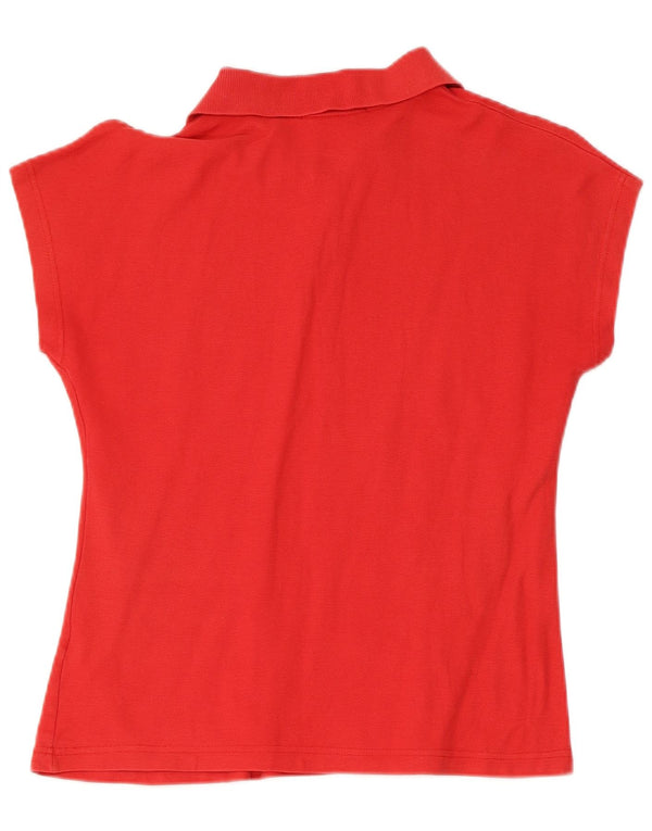Damska koszulka polo Fila IT 50 XL, czerwona, bawełniana