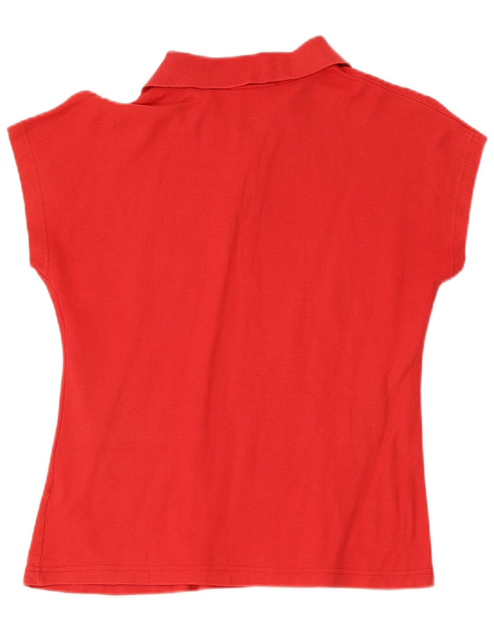 Damska koszulka polo Fila IT 50 XL, czerwona, bawełniana