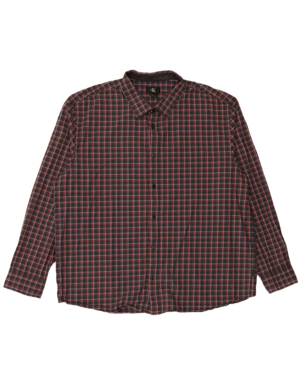 Koszula męska CALVIN KLEIN 2XL, bawełniana, wielokolorowa krata