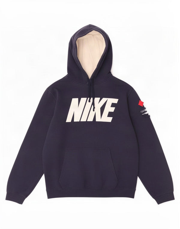 Męski sweter z kapturem Nike Graphic, średni granatowy