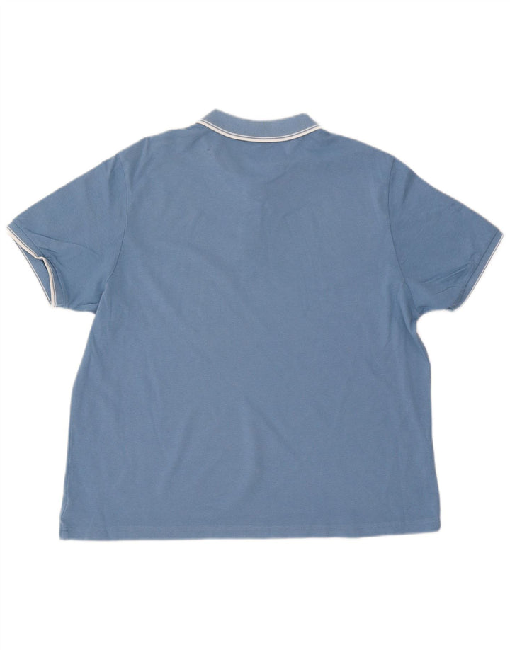 Męska koszulka polo Ben Sherman XL, niebieska, bawełniana