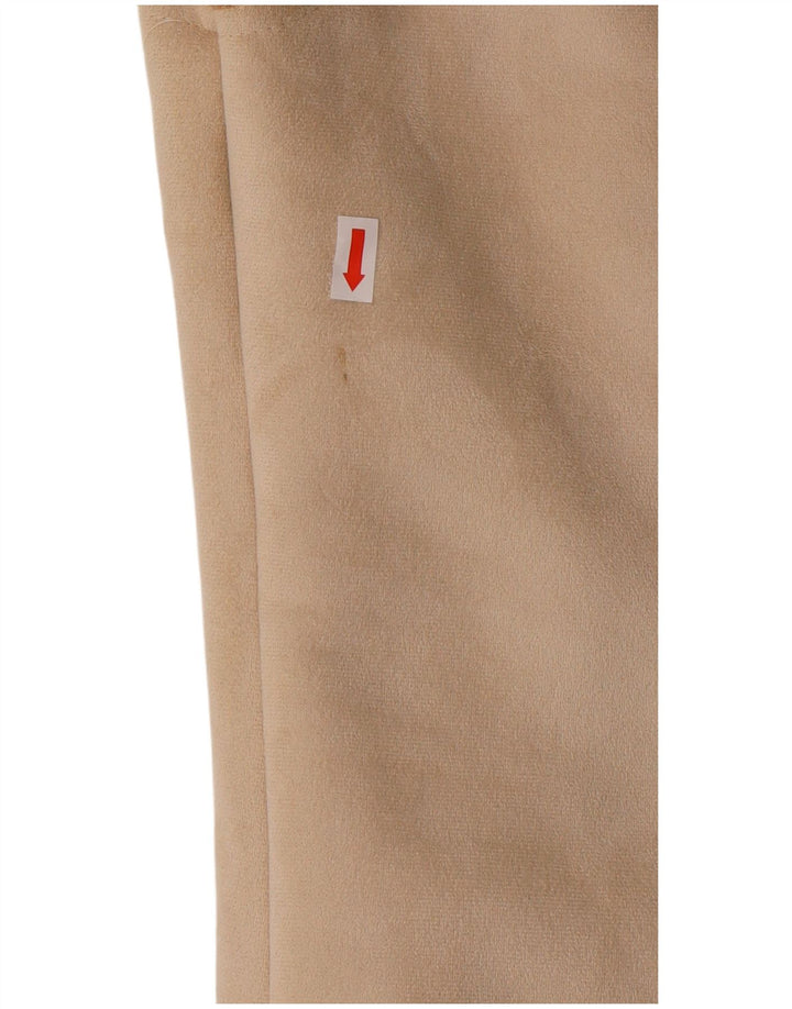MONSOON Womens Sherpa Gilet UK 12 Medium Beige Acrylic