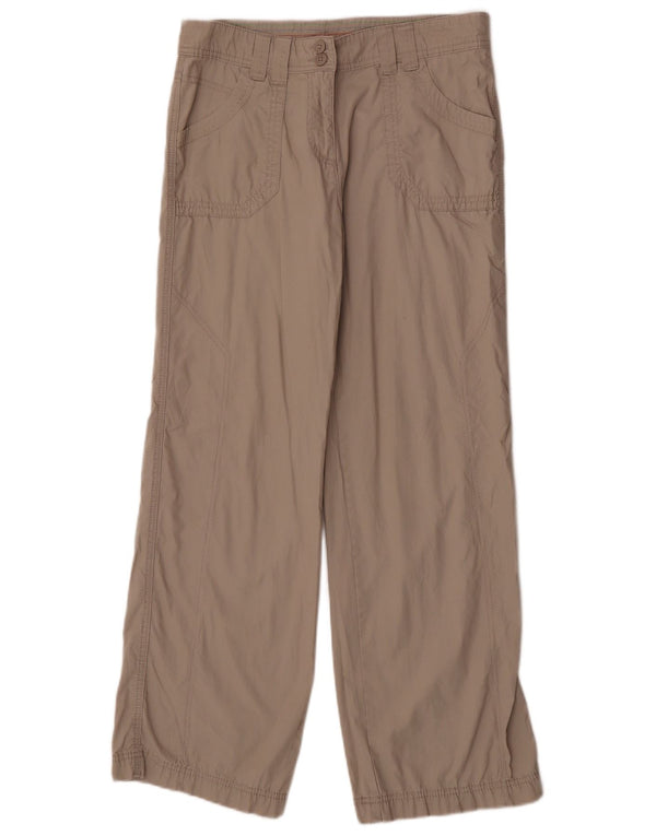 Spodnie damskie Marks & Spencer Straight Casual UK 12 Medium W30 L30 Beżowe