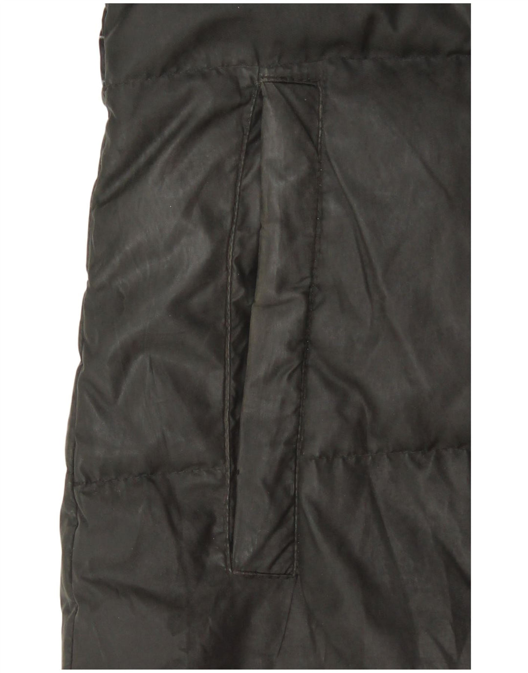 Damska wyściełana kurtka z kapturem Adidas UK 8/10 Mały czarny poliester