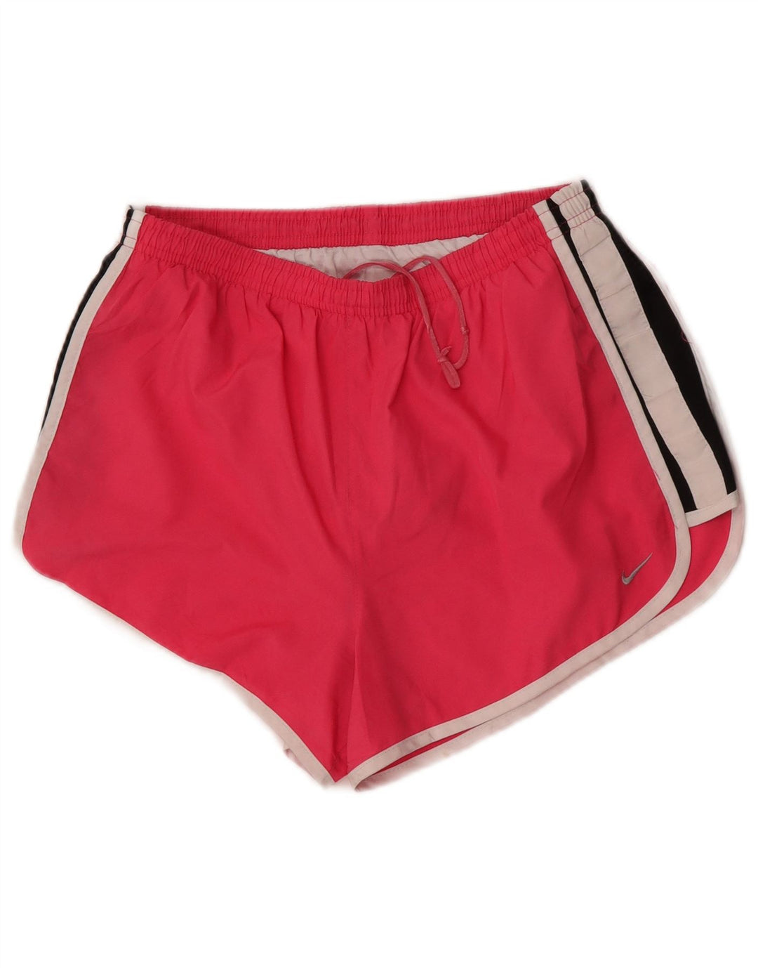 Damskie spodenki sportowe Nike Dri Fit UK 12, poliester w kolorze średniego różu