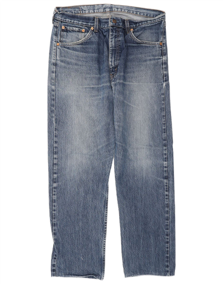 Męskie zwężane dżinsy Levi's W38 L30 Niebieska bawełna