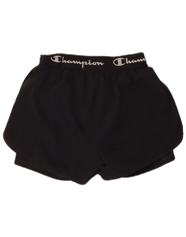 Damskie spodenki sportowe Champion Graphic UK 18 XL, czarny poliester