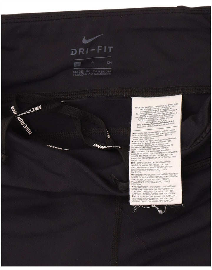 Damskie legginsy Nike Oregon Graphic UK 8, małe, czarne, nylonowe