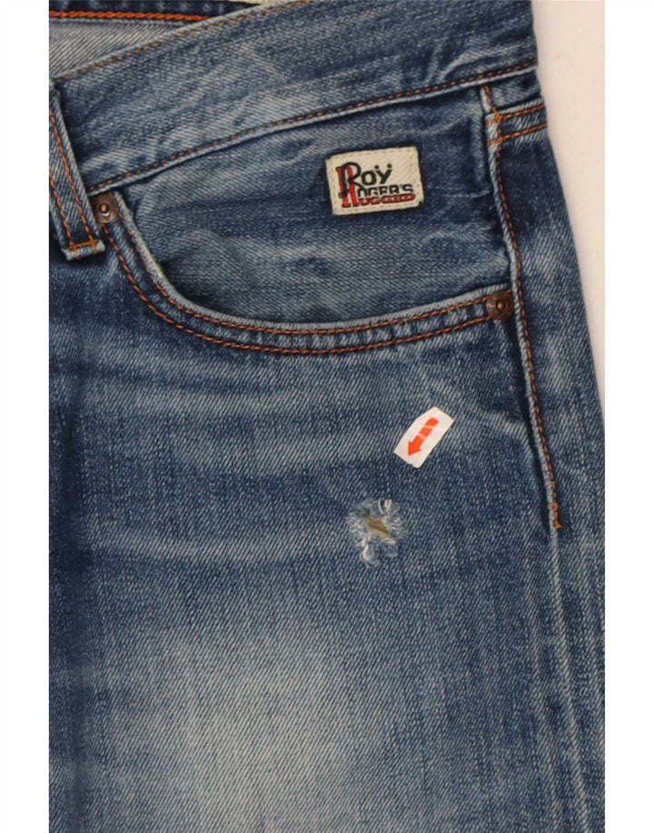 Jeansy męskie Roy Rogers IT 47 Medium W33 L33 Niebieskie bawełniane