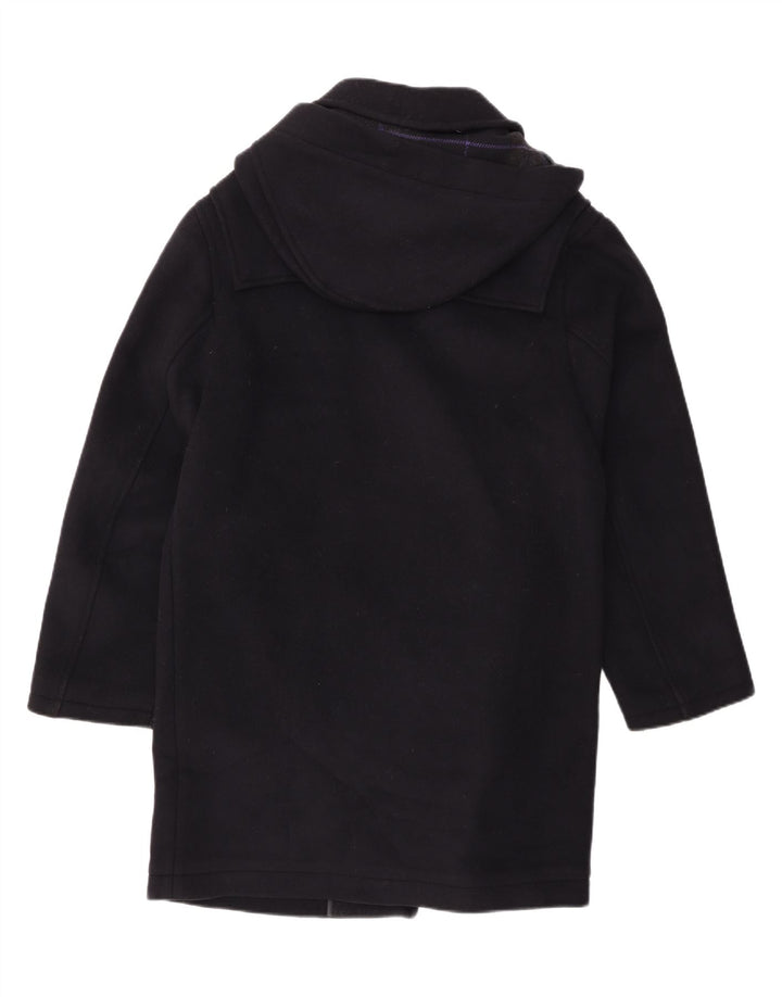 Męski płaszcz z kapturem i kapturem Via Tornabuoni UK 40, duży, granatowy