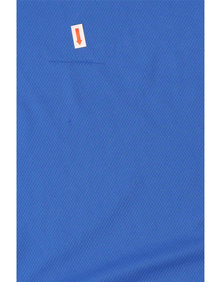 Męski T-shirt Nike Dri Fit, duży, niebieski, poliester