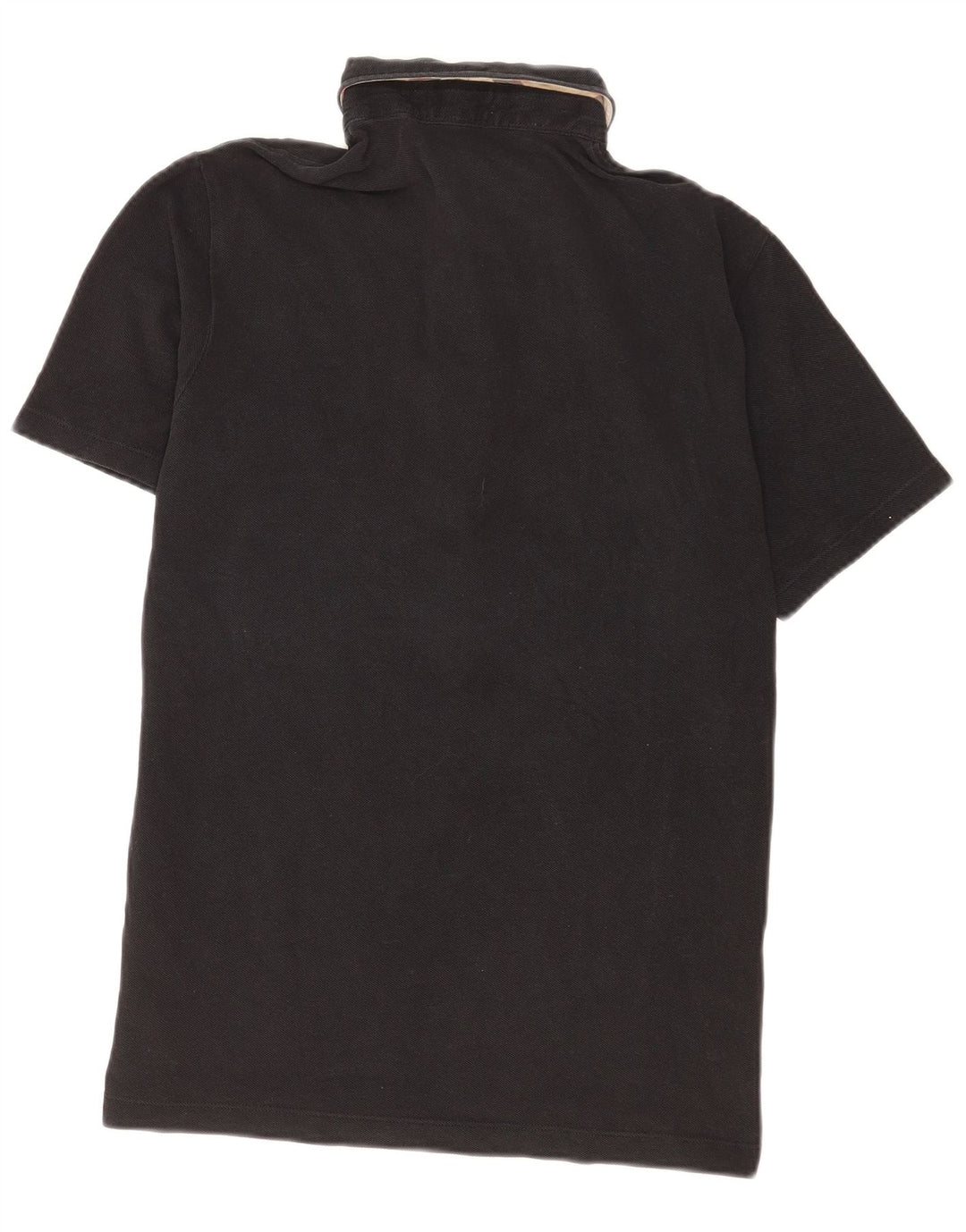 Męska koszulka polo Burberry, średnia czarna