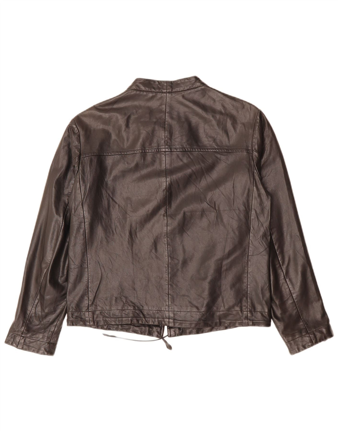 Kurtka skórzana damska Rene Lezard UK 10, mała, czarna skóra