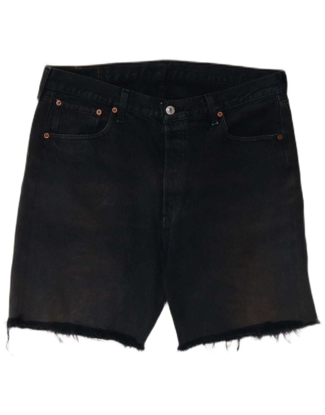 Męskie spodenki jeansowe LEVI'S 501 W34, duże, granatowe, bawełniane
