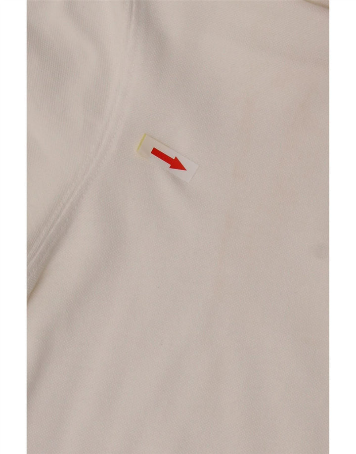 Damska koszulka polo DIADORA UK 14, duża, biała