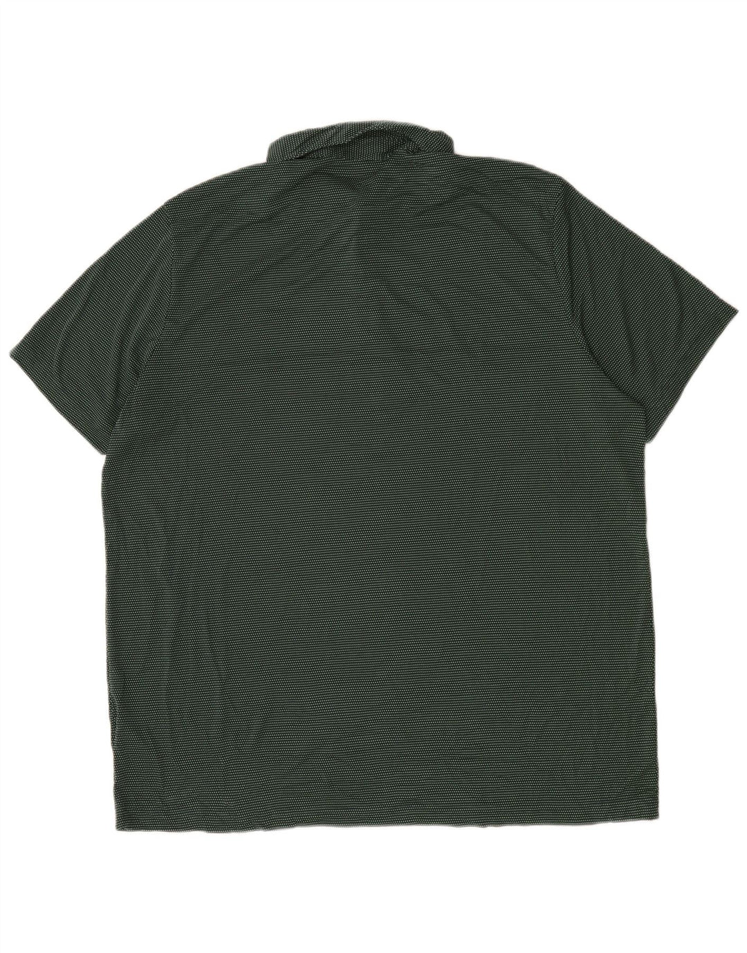 Męska koszulka polo Adidas 2XL Zielony poliester z blokami kolorów