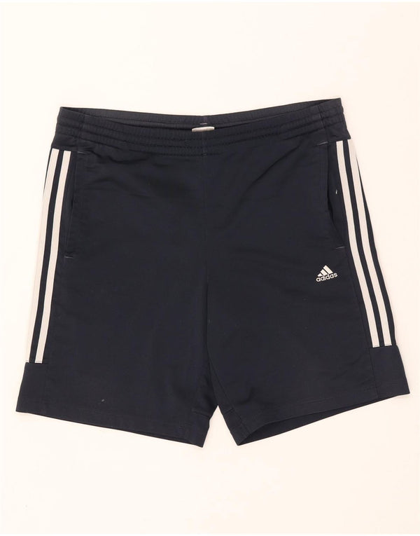 Adidas Mens Sport Shorts Medium Navy Blue Polyester