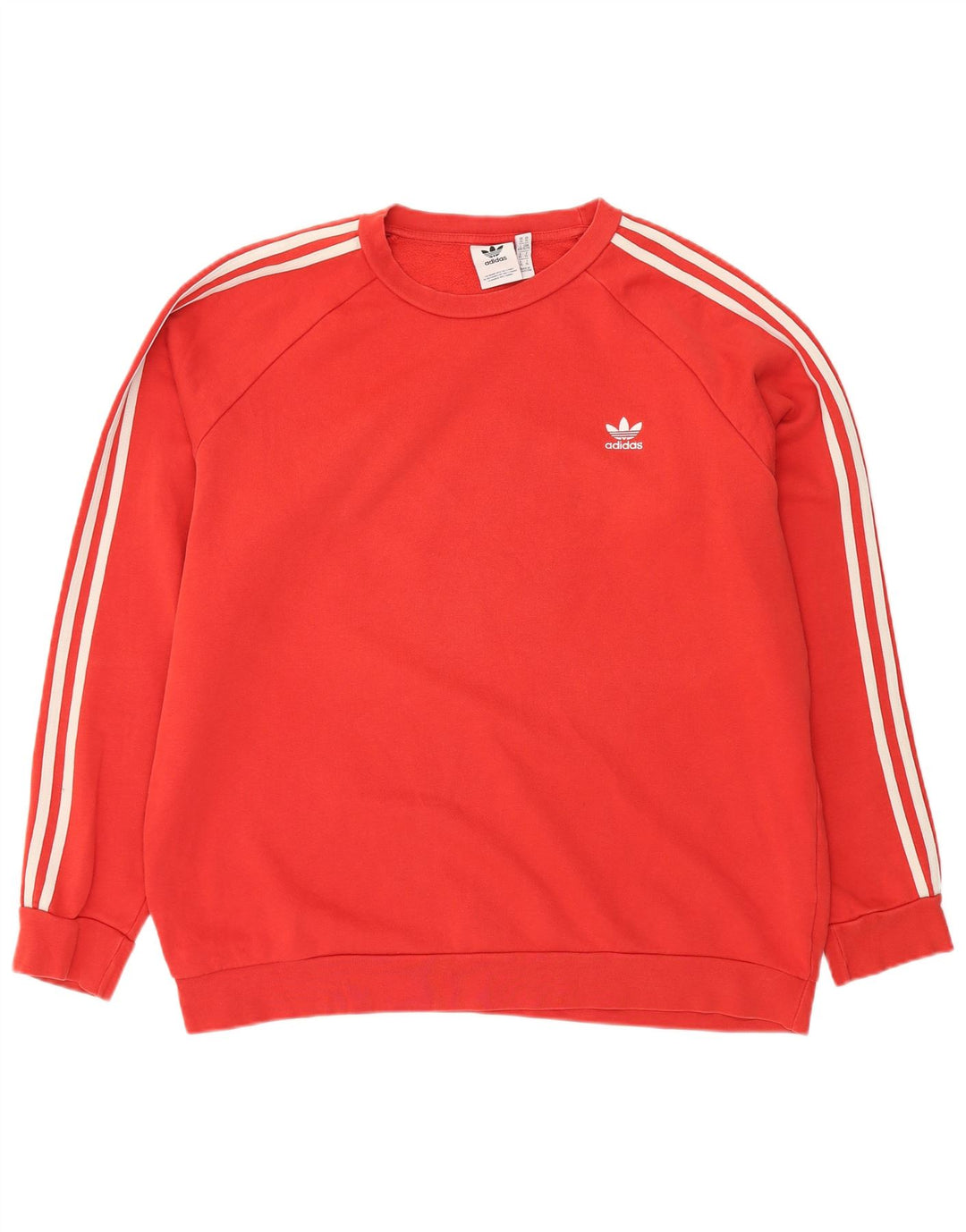 Bluza męska ADIDAS, sweter XL, czerwona, bawełniana