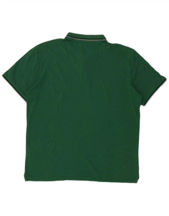 Męska koszulka polo Champion 2XL Zielona bawełna