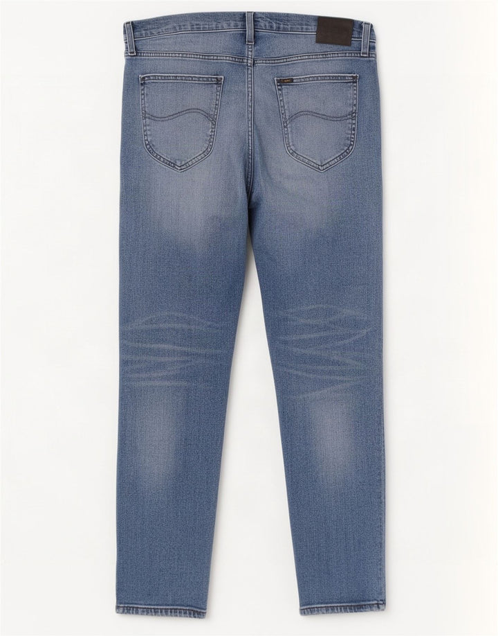 Męskie jeansy Lee Daren Straight W34 L34, niebieskie, bawełniane