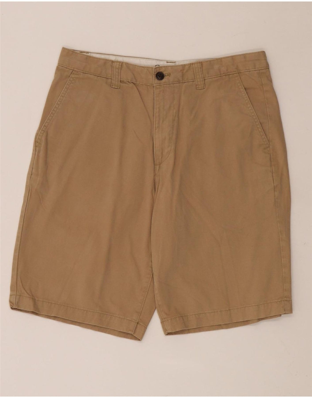 Męskie spodenki chino EDDIE BAUER W33, średnia bawełna khaki