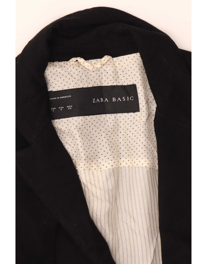 Zara damska marynarka zapinana na 1 guzik UK 10, mała czarna