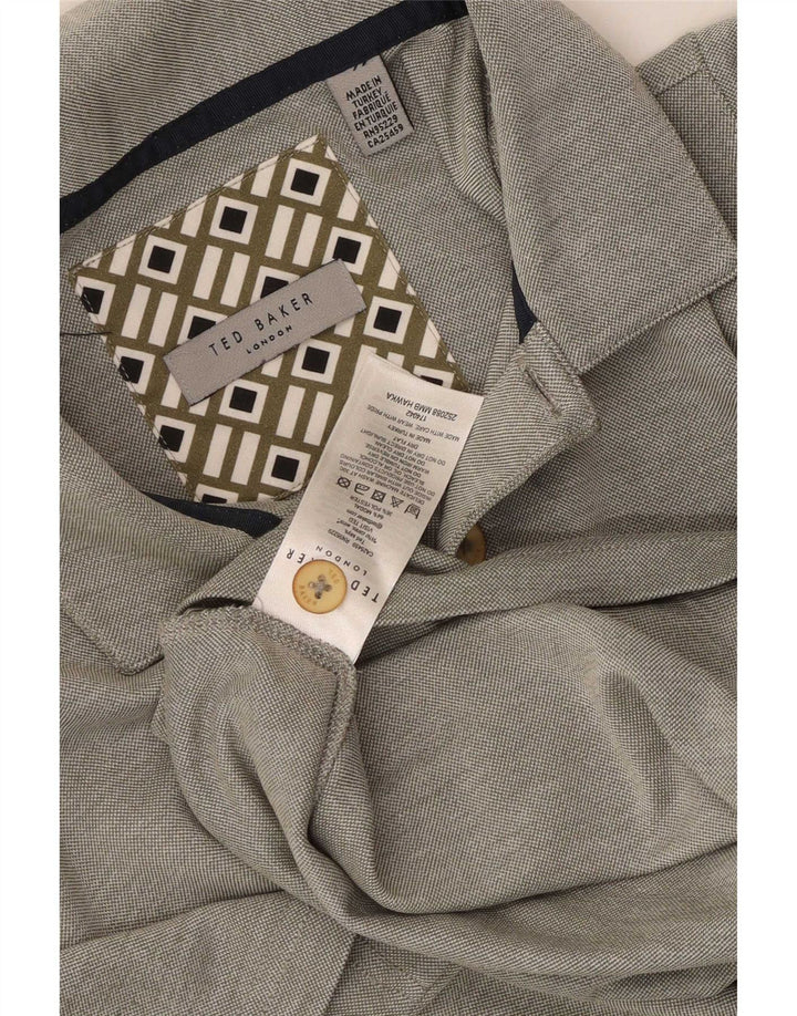 Męska koszulka polo Ted Baker, mała, szara z modalu
