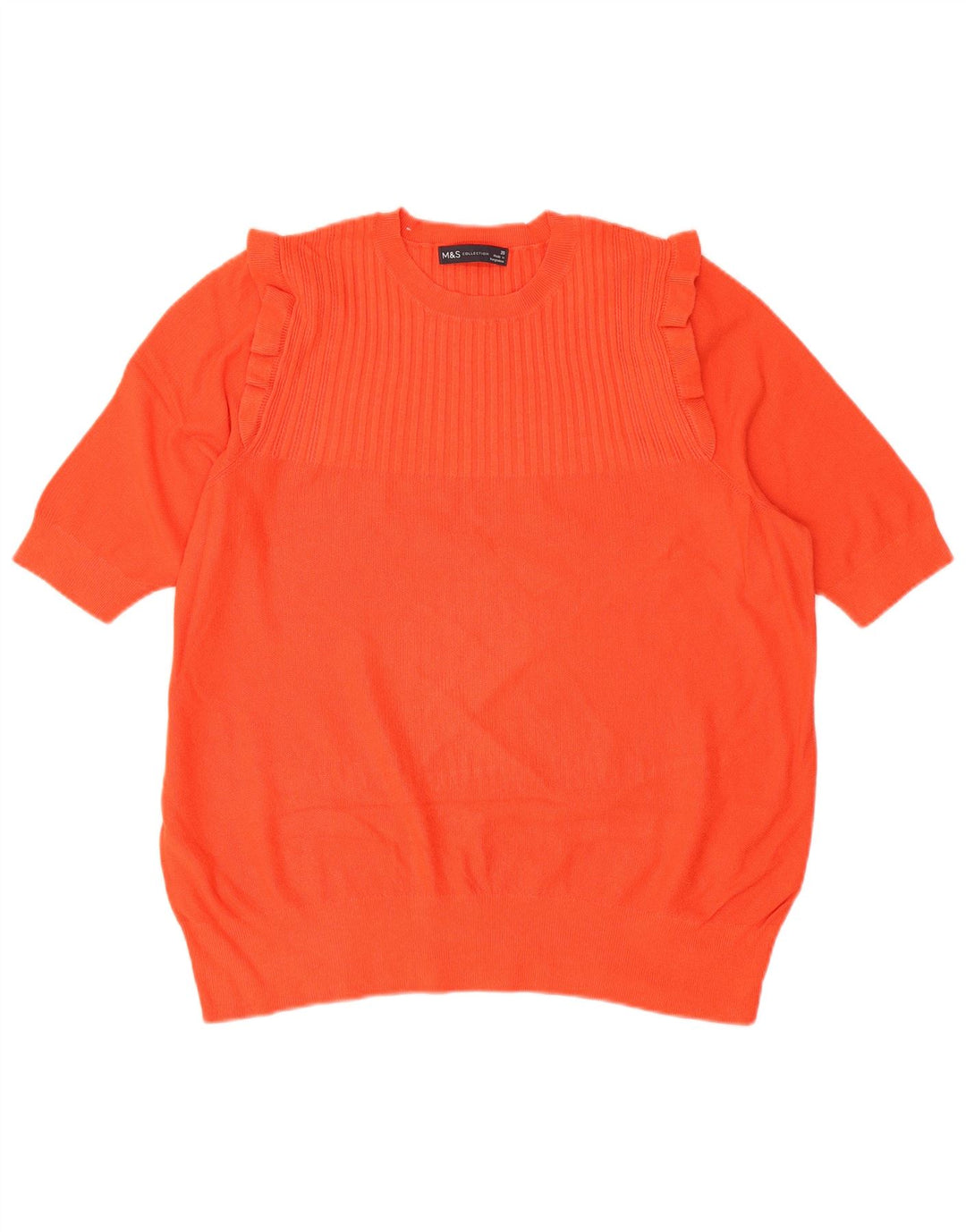Bluzka damska Marks & Spencer UK 20 2XL Pomarańczowa wiskoza
