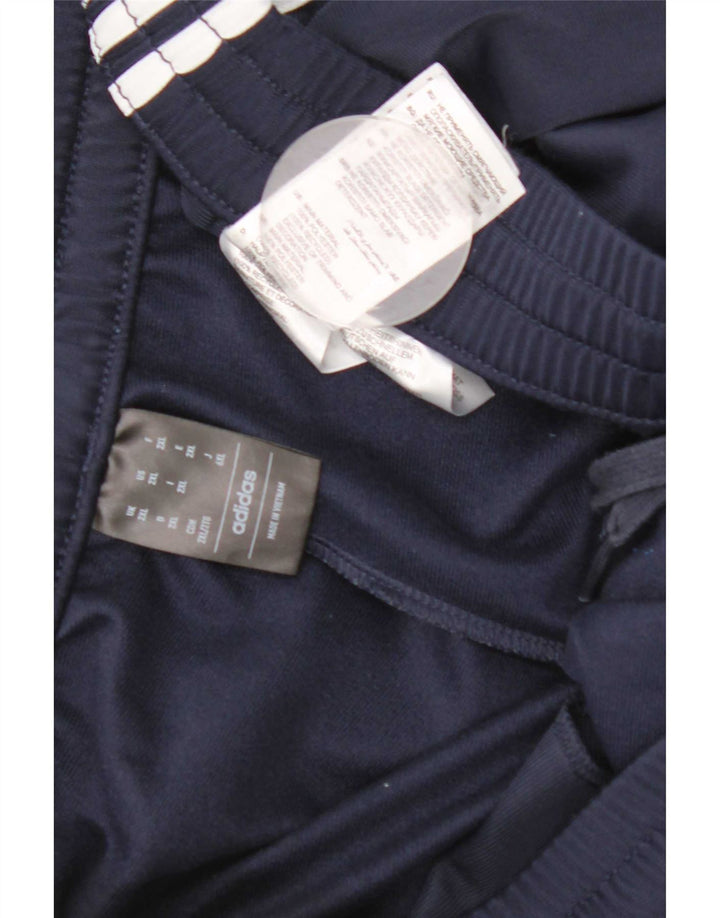 Adidas Męskie spodnie dresowe Joggery 2XL Granatowy poliester