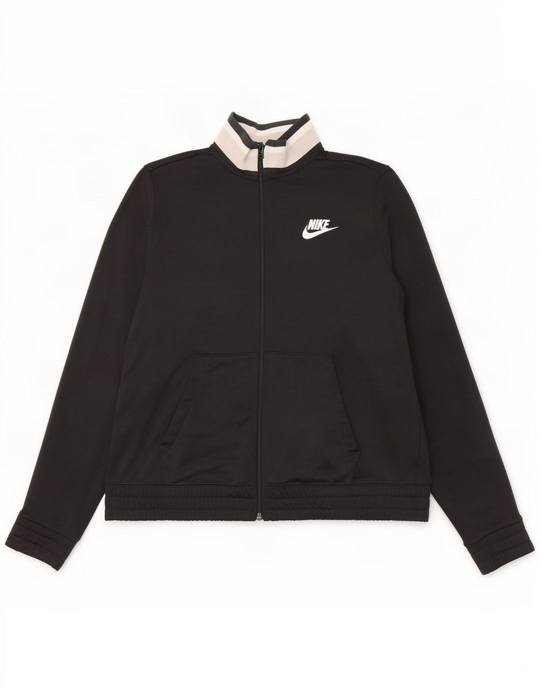 Damska bluza dresowa Nike UK 14, poliester w kolorze średniej czerni